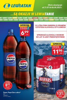 LEWIATAN - gazetka promocyjna Gazetka Są okazje w Lewiatanie od czwartku 31.07 do środy 06.08
