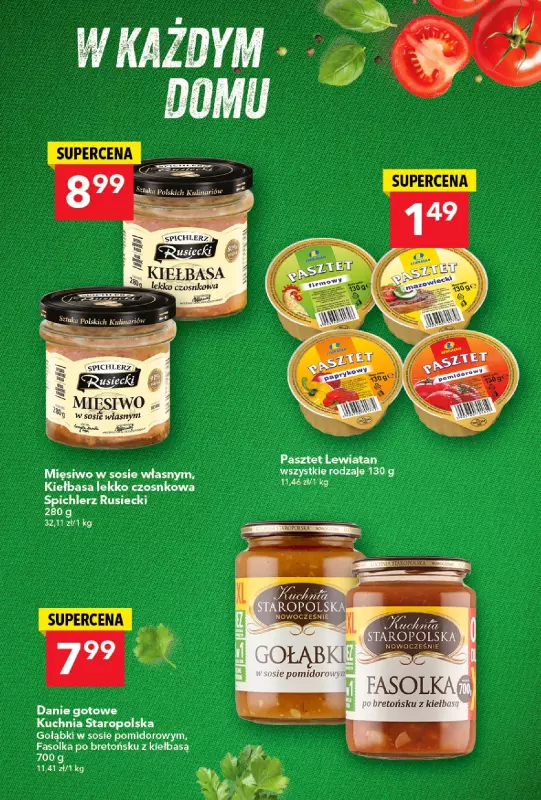 LEWIATAN - gazetka promocyjna Gazetka Są okazje w Lewiatanie od czwartku 31.07 do środy 06.08 - strona 7