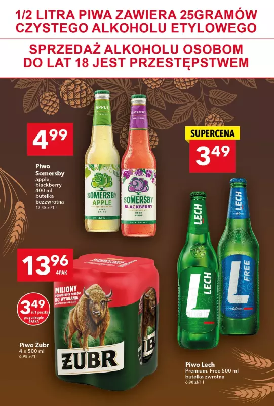 LEWIATAN - gazetka promocyjna Są okazje w Lewiatanie od środy 13.08 do środy 20.08 - strona 14
