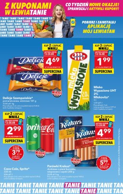 LEWIATAN - gazetka promocyjna Z kuponami w Lewiatanie  do środy 20.08