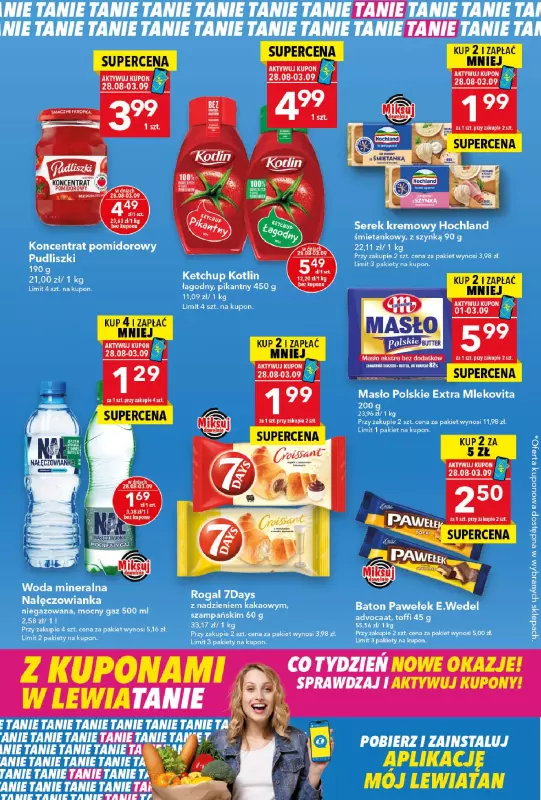 LEWIATAN - gazetka promocyjna Są okazje w Lewiatanie od czwartku 28.08 do środy 03.09 - strona 4