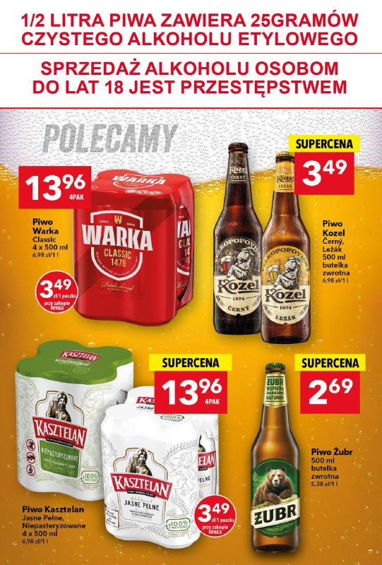 LEWIATAN - gazetka promocyjna Są okazje w Lewiatanie od czwartku 28.08 do środy 03.09 - strona 16