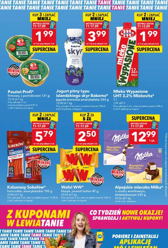 LEWIATAN - gazetka promocyjna Są okazje w Lewiatanie od czwartku 11.09 do środy 17.09 - strona 4