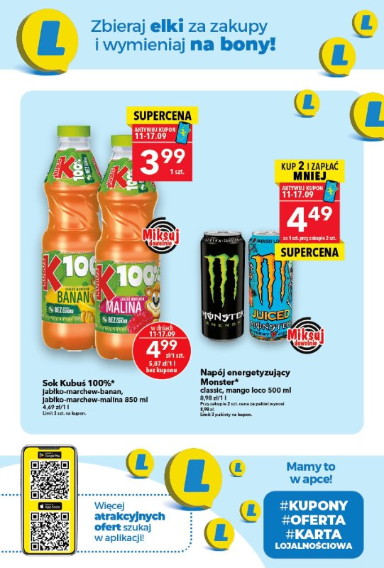 LEWIATAN - gazetka promocyjna Są okazje w Lewiatanie  do środy 17.09 - strona 2