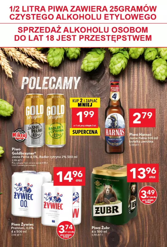 LEWIATAN - gazetka promocyjna Są okazje w Lewiatanie od czwartku 11.09 do środy 17.09 - strona 15
