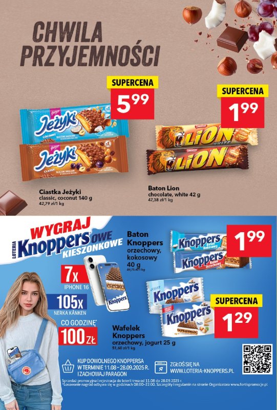 LEWIATAN - gazetka promocyjna Są okazje w Lewiatanie  do środy 17.09 - strona 12