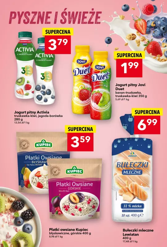 LEWIATAN - gazetka promocyjna Są okazje w Lewiatanie  do środy 01.10 - strona 7