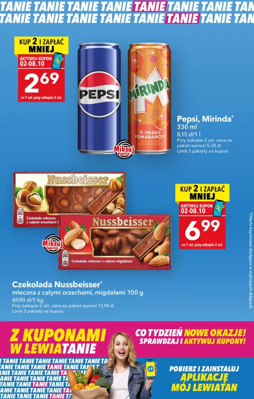 LEWIATAN - gazetka promocyjna Z kuponami w Lewiatanie od czwartku 02.10 do środy 08.10 - strona 2