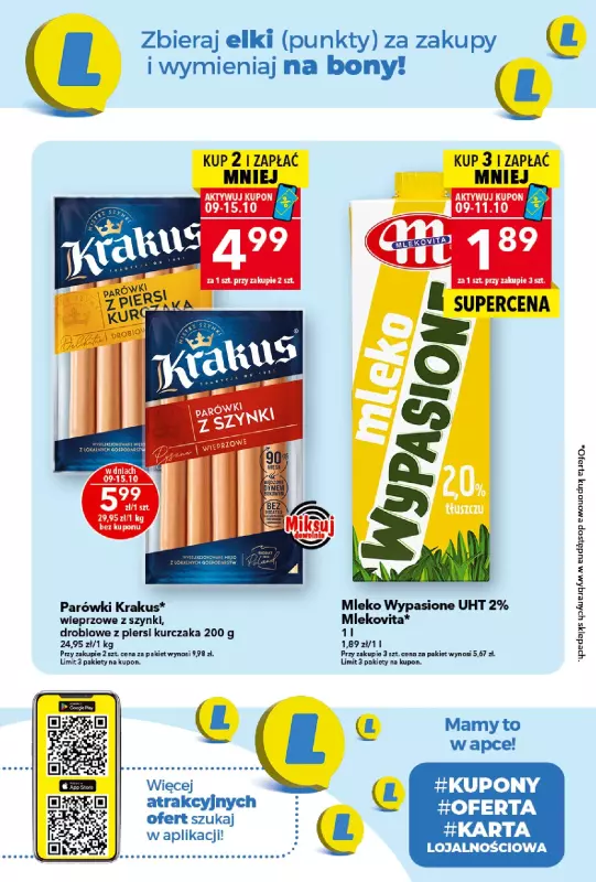 LEWIATAN - gazetka promocyjna MAMY TO w Lewiatanie od czwartku 09.10 do środy 15.10 - strona 2