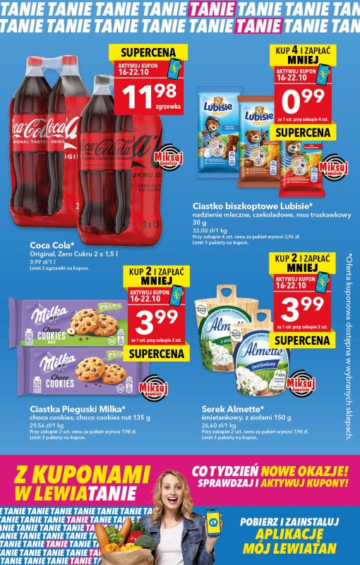 LEWIATAN - gazetka promocyjna Z kuponami w Lewiatanie od czwartku 16.10 do środy 22.10 - strona 2