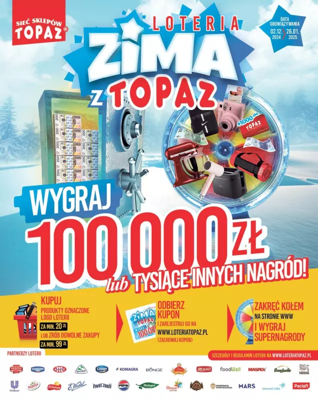 TOPAZ - gazetka promocyjna Gazetka od czwartku 19.12 do wtorku 24.12 - strona 2