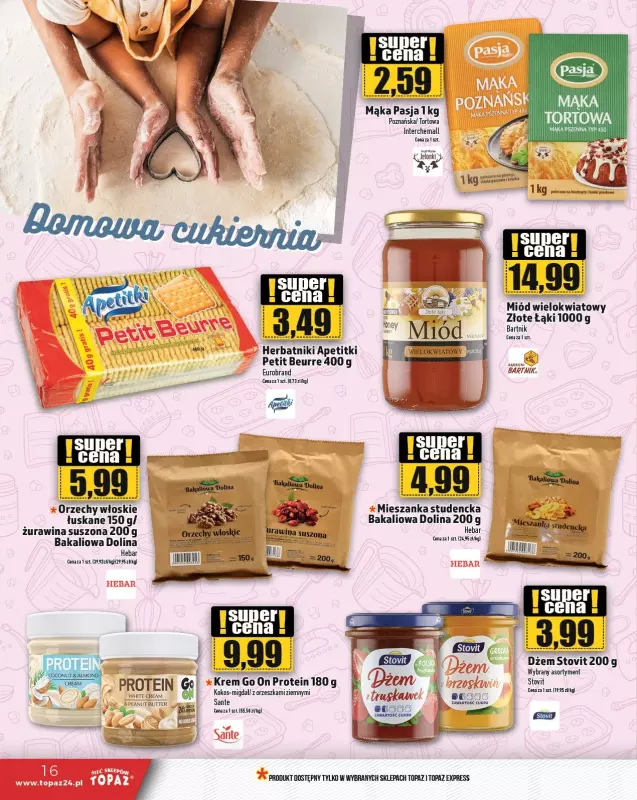 TOPAZ - gazetka promocyjna Gazetka od czwartku 09.01 do środy 15.01 - strona 16