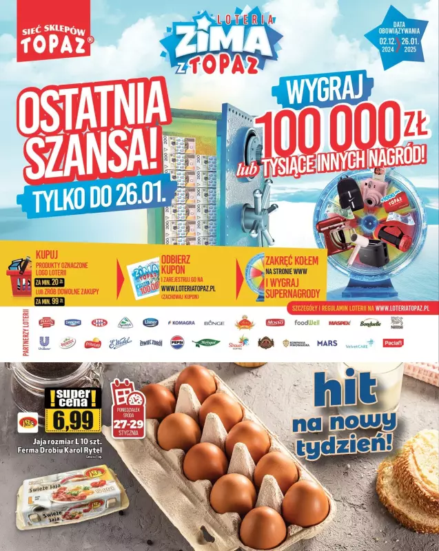 TOPAZ - gazetka promocyjna Gazetka od czwartku 23.01 do środy 29.01 - strona 2