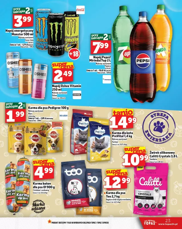 TOPAZ - gazetka promocyjna Gazetka od czwartku 30.01 do środy 05.02 - strona 23