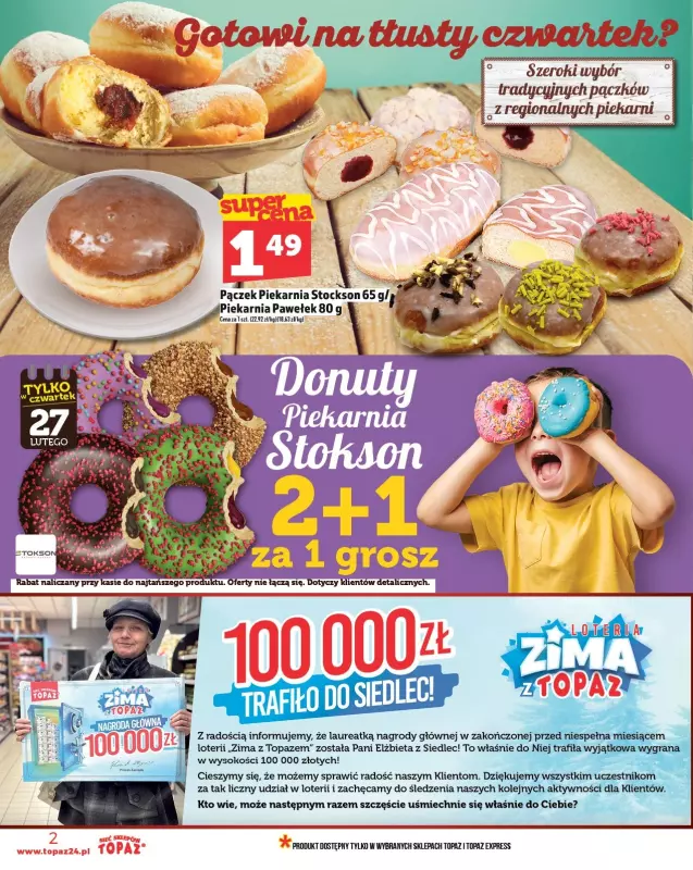 TOPAZ - gazetka promocyjna Gazetka od czwartku 27.02 do środy 05.03 - strona 2