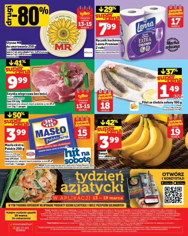 TOPAZ - gazetka promocyjna Gazetka od czwartku 13.03 do środy 19.03 - strona 28