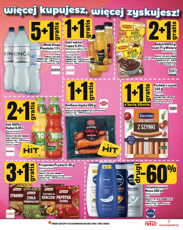 TOPAZ - gazetka promocyjna Gazetka od czwartku 27.03 do środy 02.04 - strona 3