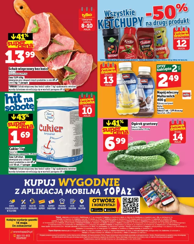 TOPAZ - gazetka promocyjna Gazetka od czwartku 08.05 do środy 14.05 - strona 28
