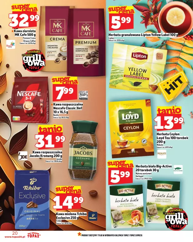 TOPAZ - gazetka promocyjna Gazetka od czwartku 08.05 do środy 14.05 - strona 20