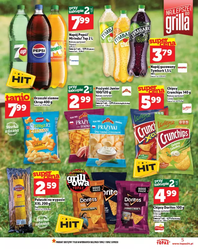 TOPAZ - gazetka promocyjna Gazetka od czwartku 08.05 do środy 14.05 - strona 5