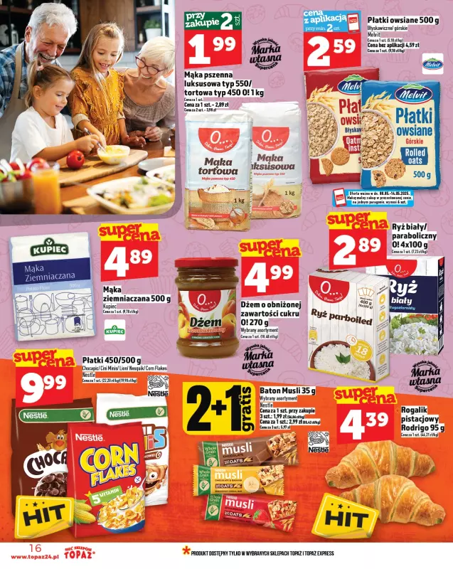 TOPAZ - gazetka promocyjna Gazetka od czwartku 08.05 do środy 14.05 - strona 16
