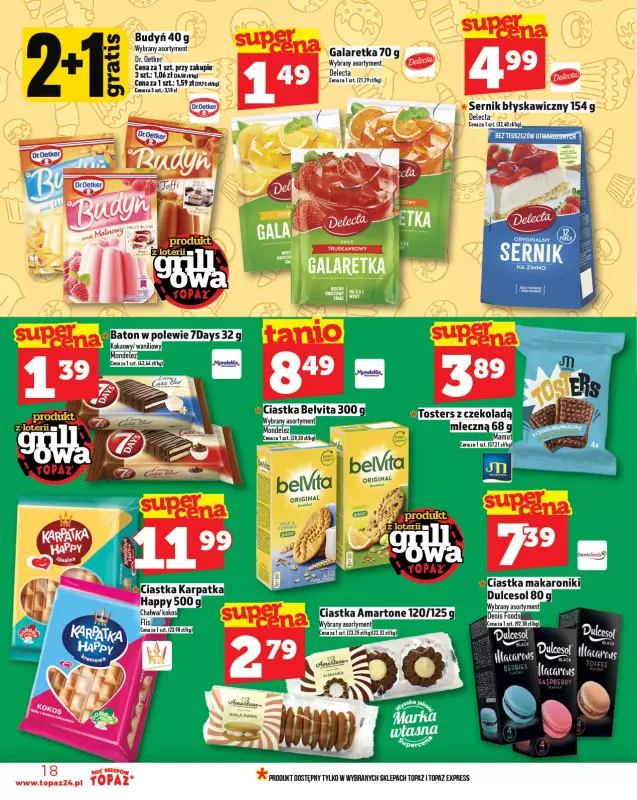 TOPAZ - gazetka promocyjna Gazetka od czwartku 08.05 do środy 14.05 - strona 18