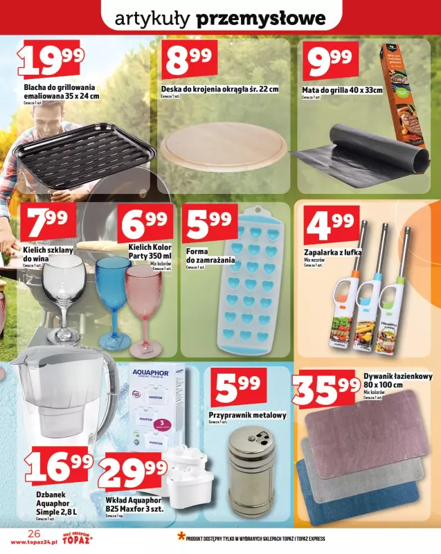 TOPAZ - gazetka promocyjna Gazetka od czwartku 08.05 do środy 14.05 - strona 26