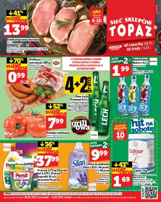 TOPAZ - gazetka promocyjna Gazetka od czwartku 08.05 do środy 14.05