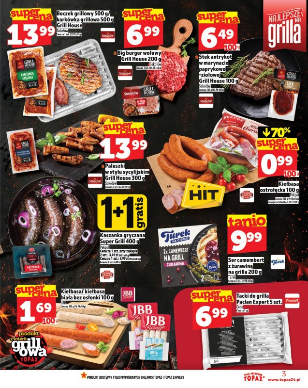 TOPAZ - gazetka promocyjna Gazetka od czwartku 08.05 do środy 14.05 - strona 3