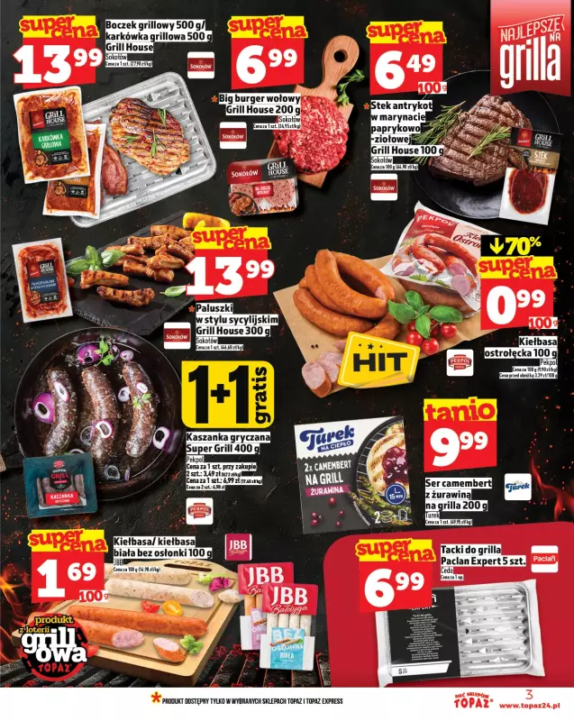 TOPAZ - gazetka promocyjna Gazetka od czwartku 08.05 do środy 14.05 - strona 3