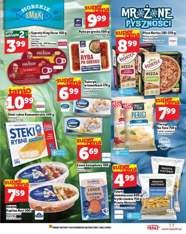 TOPAZ - gazetka promocyjna Gazetka od czwartku 08.05 do środy 14.05 - strona 17