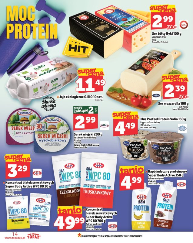 TOPAZ - gazetka promocyjna Gazetka od czwartku 15.05 do środy 21.05 - strona 14