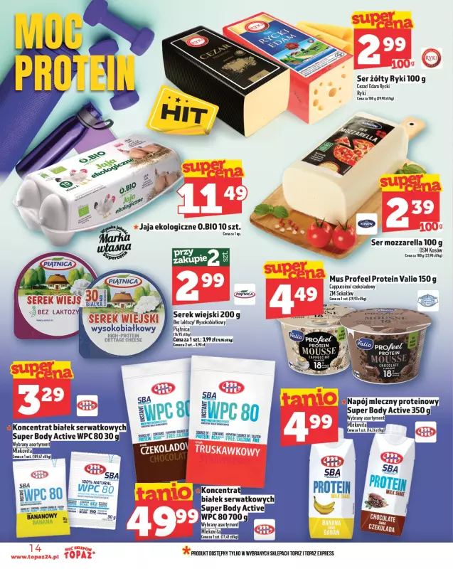 TOPAZ - gazetka promocyjna Gazetka od czwartku 15.05 do środy 21.05 - strona 14