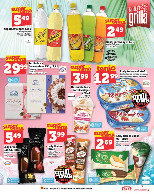 TOPAZ - gazetka promocyjna Gazetka od czwartku 15.05 do środy 21.05 - strona 7