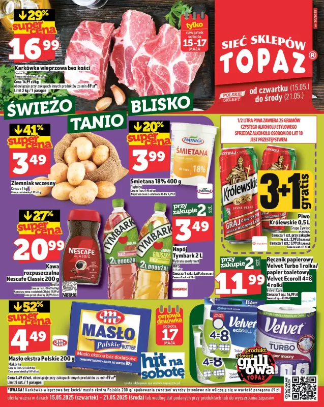 TOPAZ - gazetka promocyjna Gazetka  