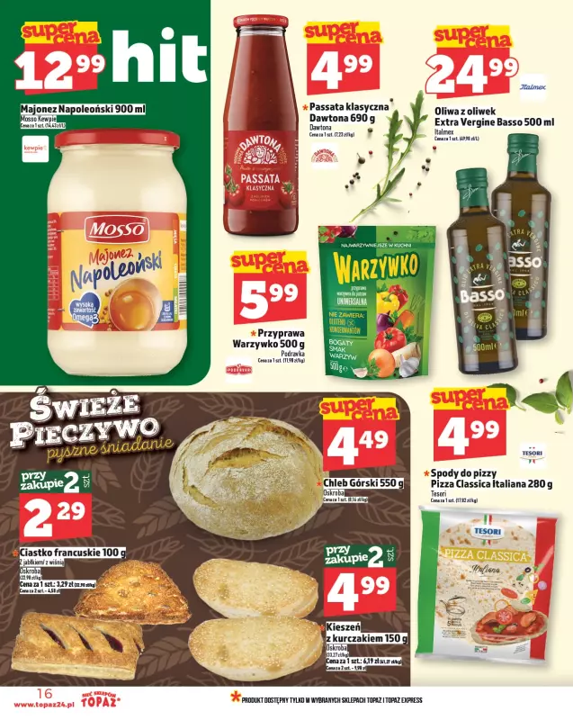 TOPAZ - gazetka promocyjna Gazetka od czwartku 15.05 do środy 21.05 - strona 16