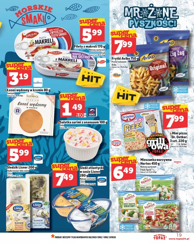 TOPAZ - gazetka promocyjna Gazetka od czwartku 15.05 do środy 21.05 - strona 19