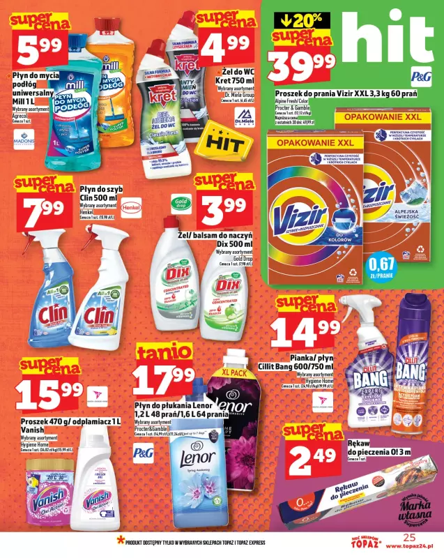 TOPAZ - gazetka promocyjna Gazetka od czwartku 22.05 do środy 28.05 - strona 25