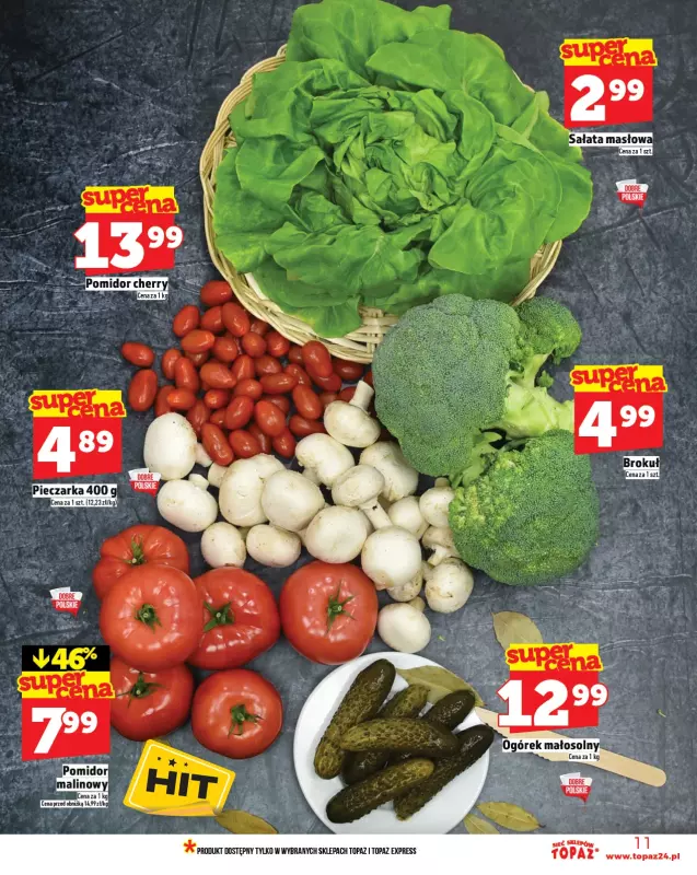 TOPAZ - gazetka promocyjna Gazetka od czwartku 22.05 do środy 28.05 - strona 11