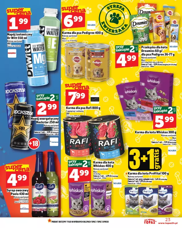 TOPAZ - gazetka promocyjna Gazetka od czwartku 22.05 do środy 28.05 - strona 23