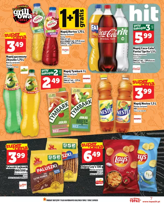TOPAZ - gazetka promocyjna Gazetka od czwartku 22.05 do środy 28.05 - strona 7