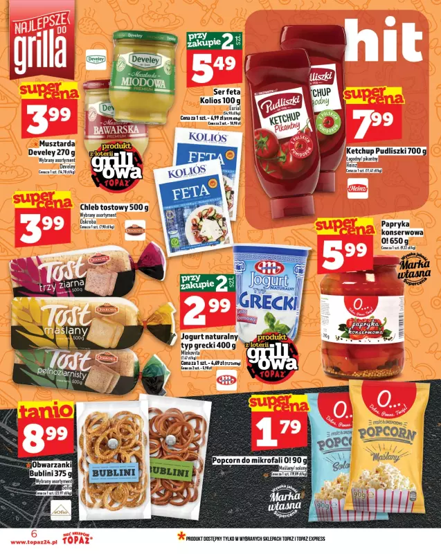 TOPAZ - gazetka promocyjna Gazetka od czwartku 22.05 do środy 28.05 - strona 6