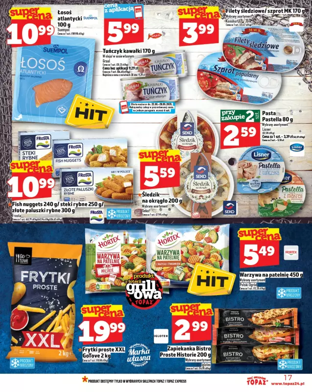 TOPAZ - gazetka promocyjna Gazetka od czwartku 22.05 do środy 28.05 - strona 17