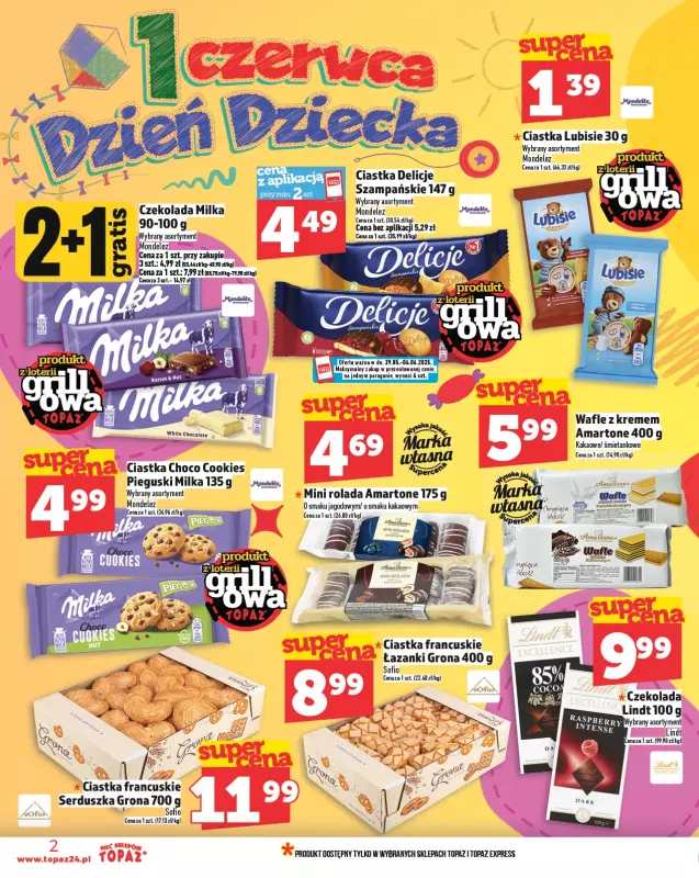 TOPAZ - gazetka promocyjna Gazetka od czwartku 29.05 do środy 04.06 - strona 2