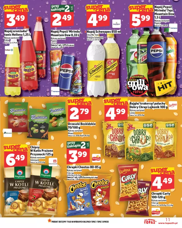 TOPAZ - gazetka promocyjna Gazetka od czwartku 29.05 do środy 04.06 - strona 11