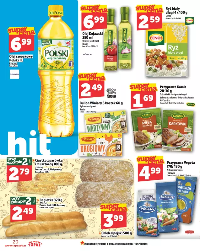 TOPAZ - gazetka promocyjna Gazetka od czwartku 29.05 do środy 04.06 - strona 20