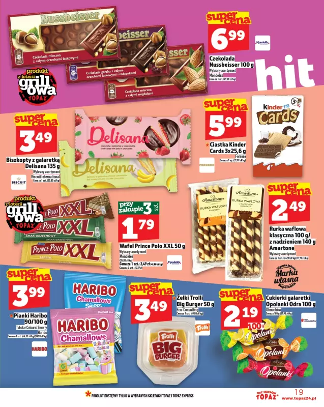 TOPAZ - gazetka promocyjna Gazetka od czwartku 05.06 do środy 11.06 - strona 19