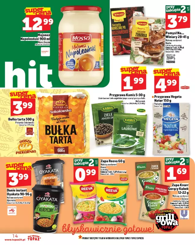 TOPAZ - gazetka promocyjna Gazetka od czwartku 12.06 do środy 18.06 - strona 14