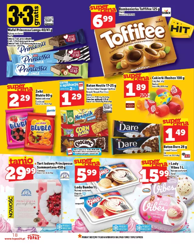 TOPAZ - gazetka promocyjna Gazetka od czwartku 12.06 do środy 18.06 - strona 18