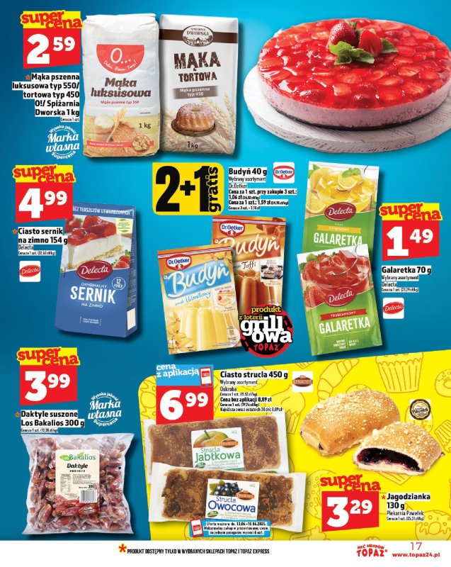 TOPAZ - gazetka promocyjna Gazetka od czwartku 12.06 do środy 18.06 - strona 17